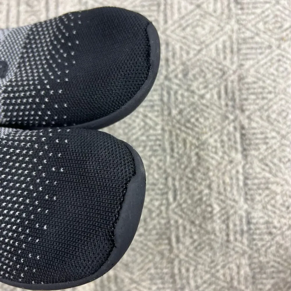 Speedo Surfknit Pro Water Shoes, Black Gray, Knit Mesh, Slip-On Aqua Sneakers